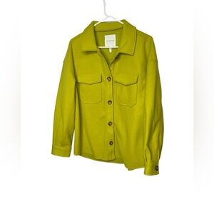 Avec Les Filles Shacket Button Down Medium 69663